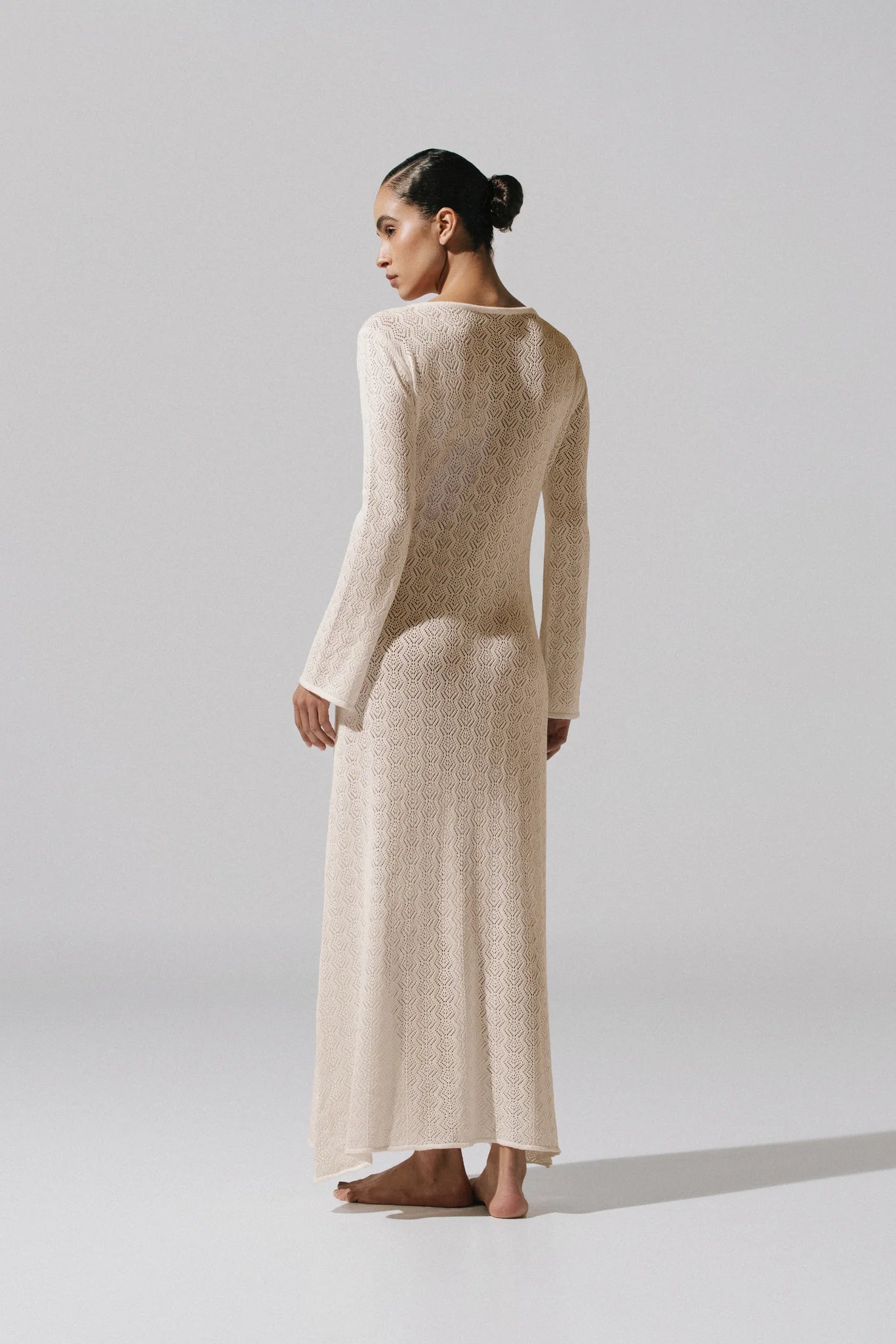 MOON IVORY MAXI DRESS