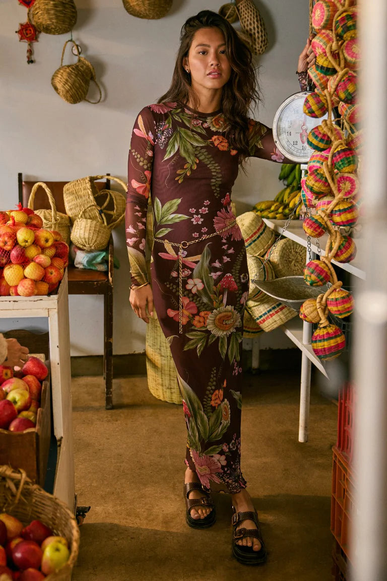 ROBIN AMBAR DRESS