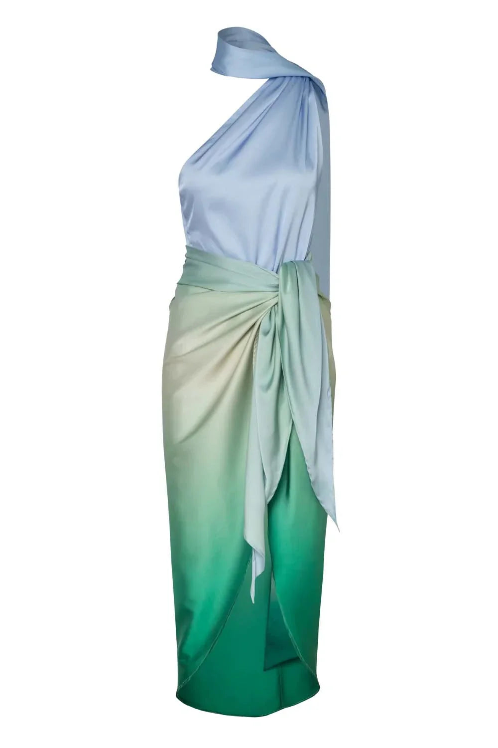 LORA ALGAE DRESS