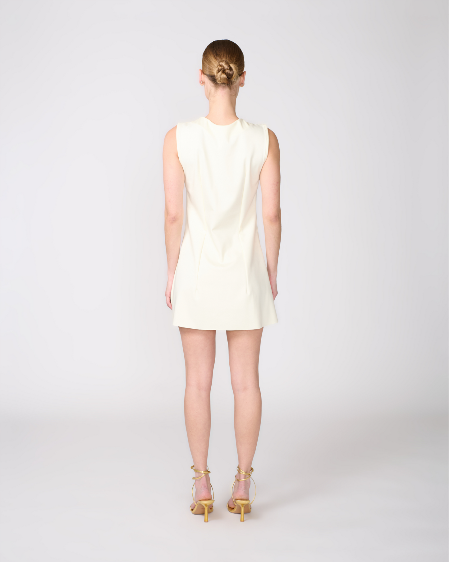 LOLA MINI IVORY DRESS