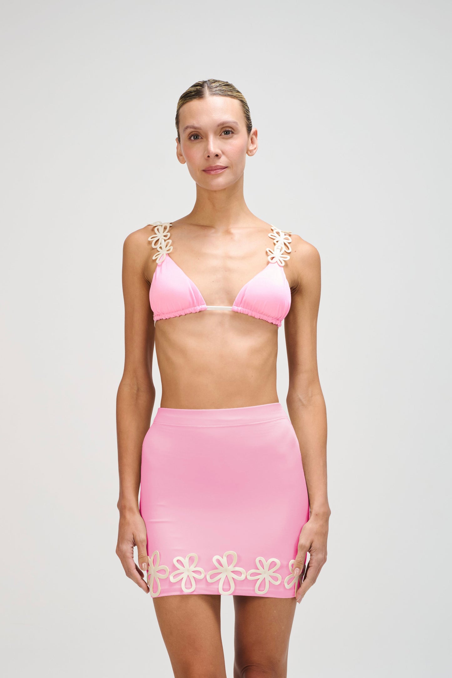 FLORI BIKINI PINK LOW WAIST