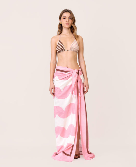 WAVES PINK SARONG