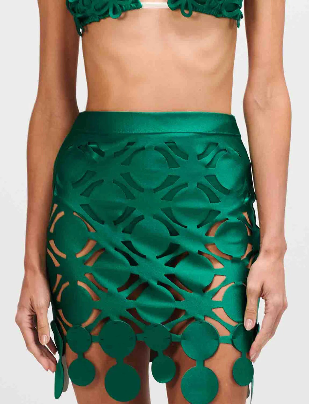 PELAGIA GREEN SKIRT