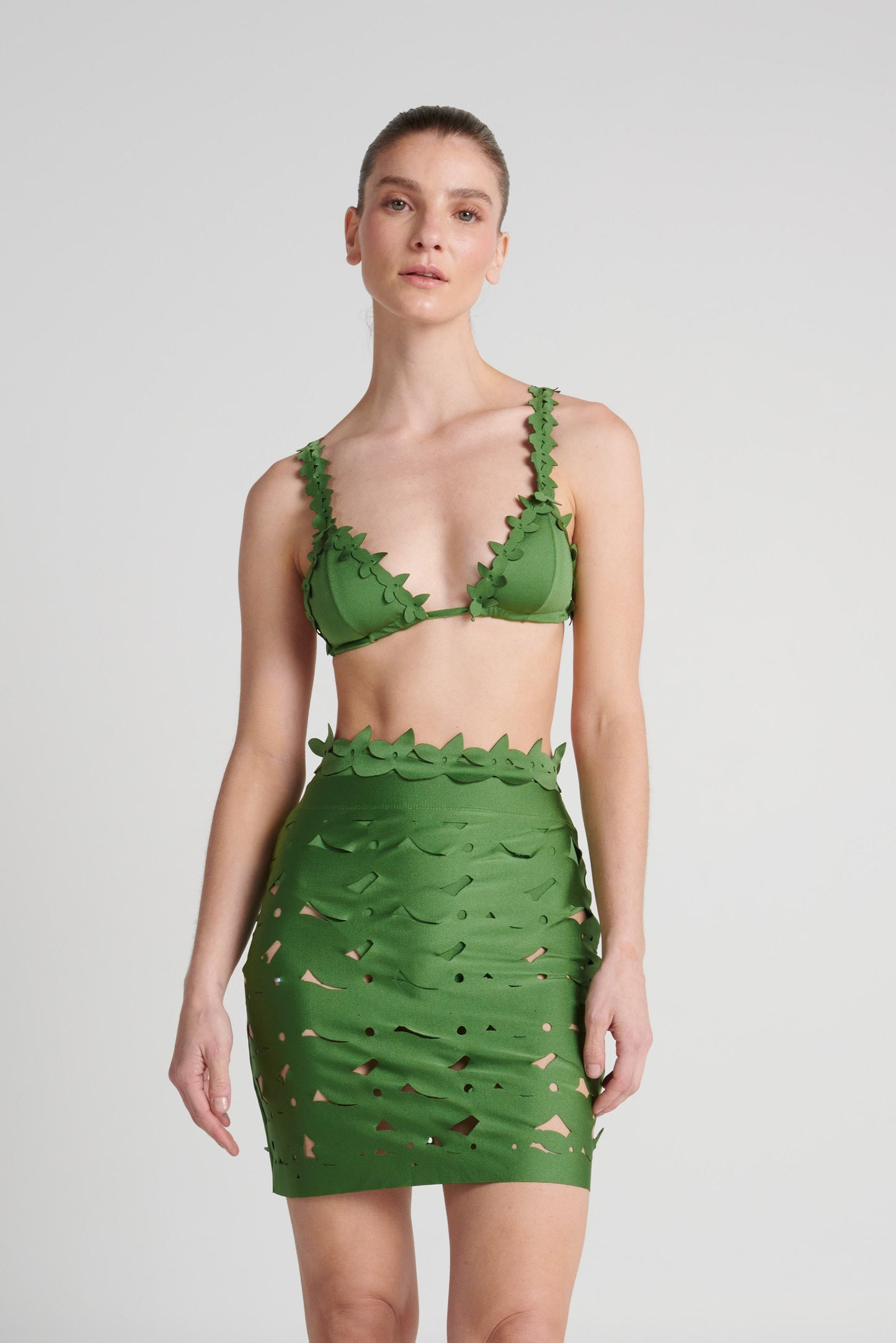 ALHENA SKIRT GREEN