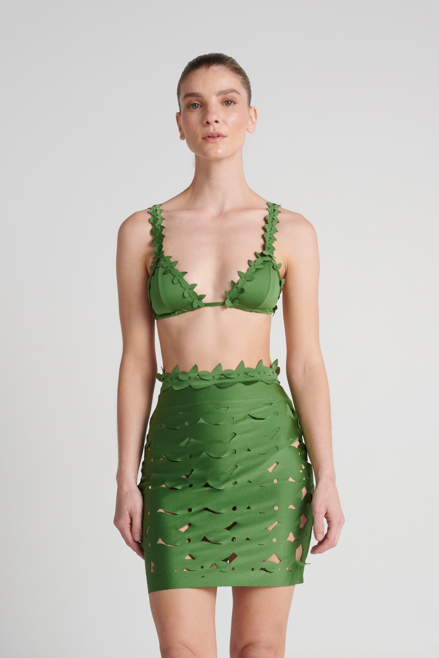 ALHENA SKIRT GREEN