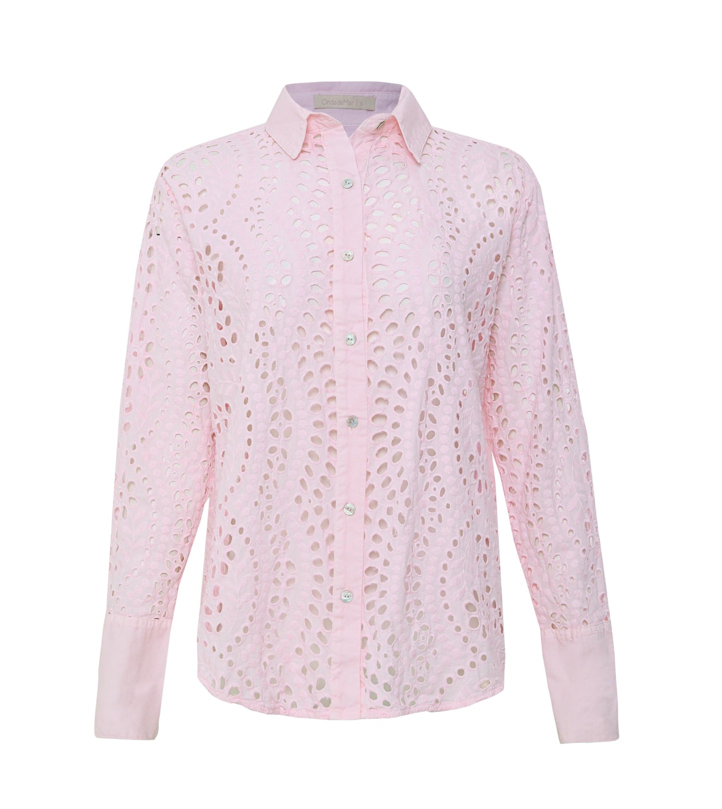 PINK LACE SHIRT