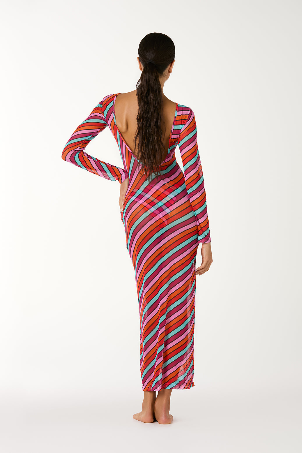 COSMIC TWIST MAYA LONG DRESS