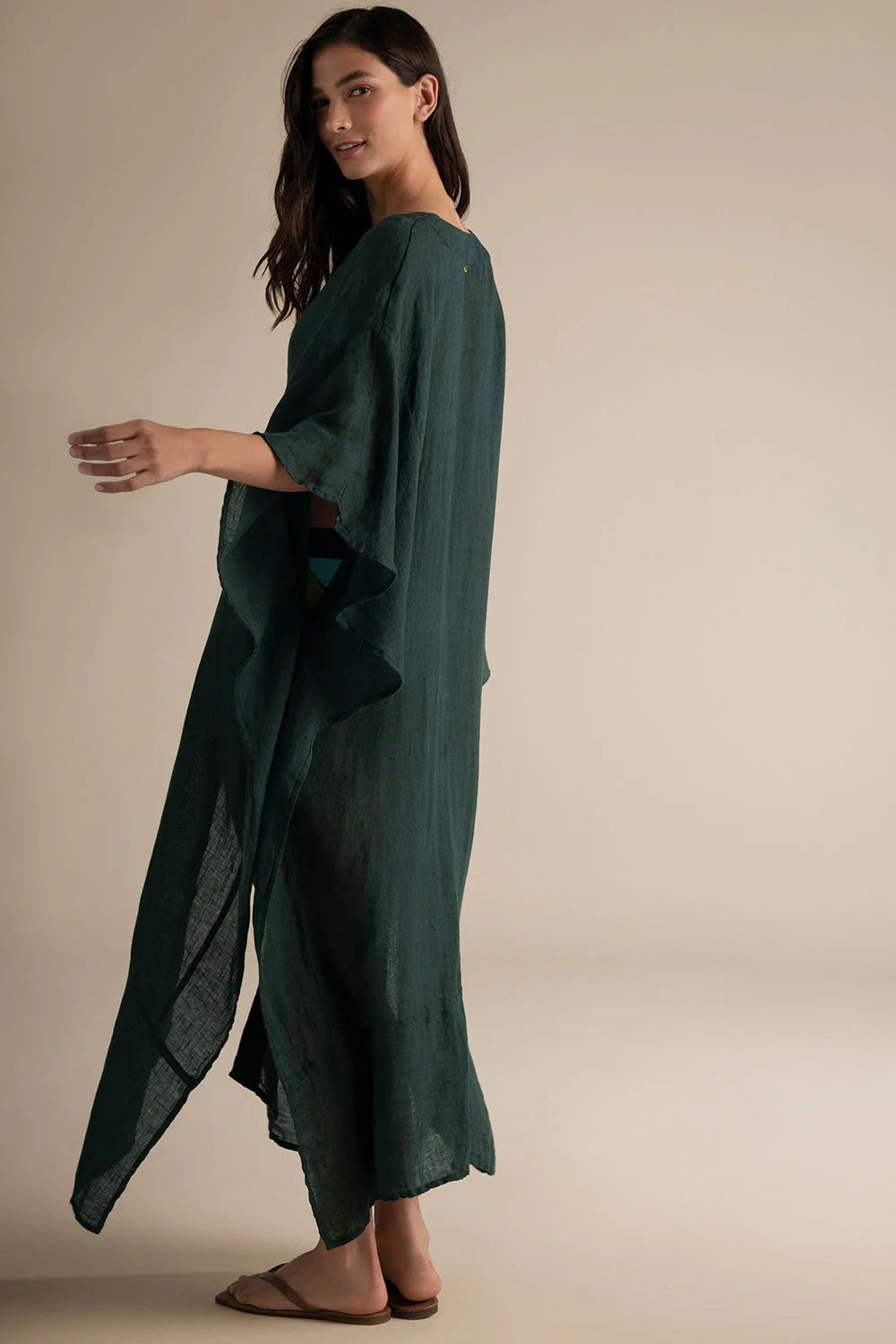 LONG GREEN COVER UP