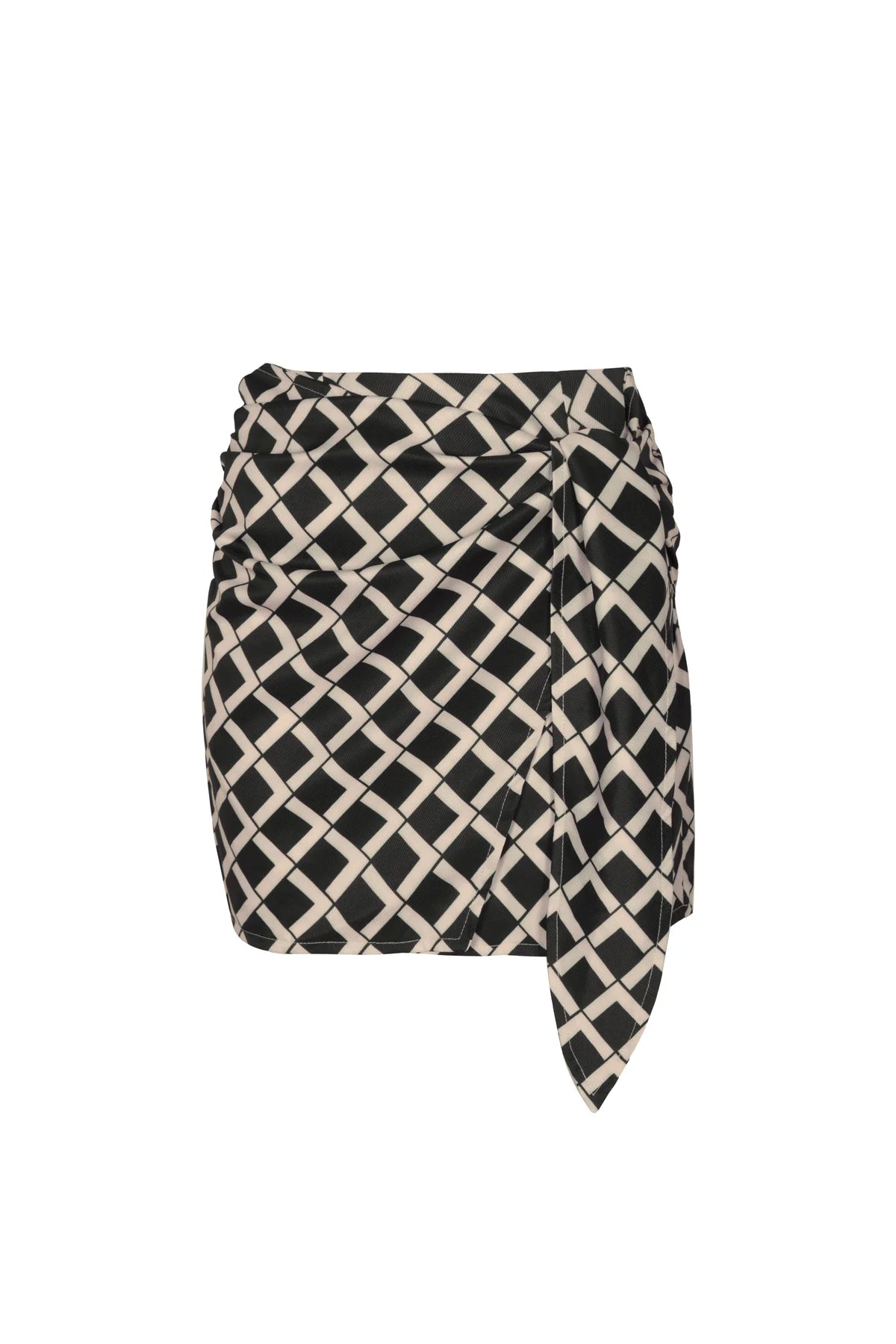 ANDREINA BLACK DECO SKIRT