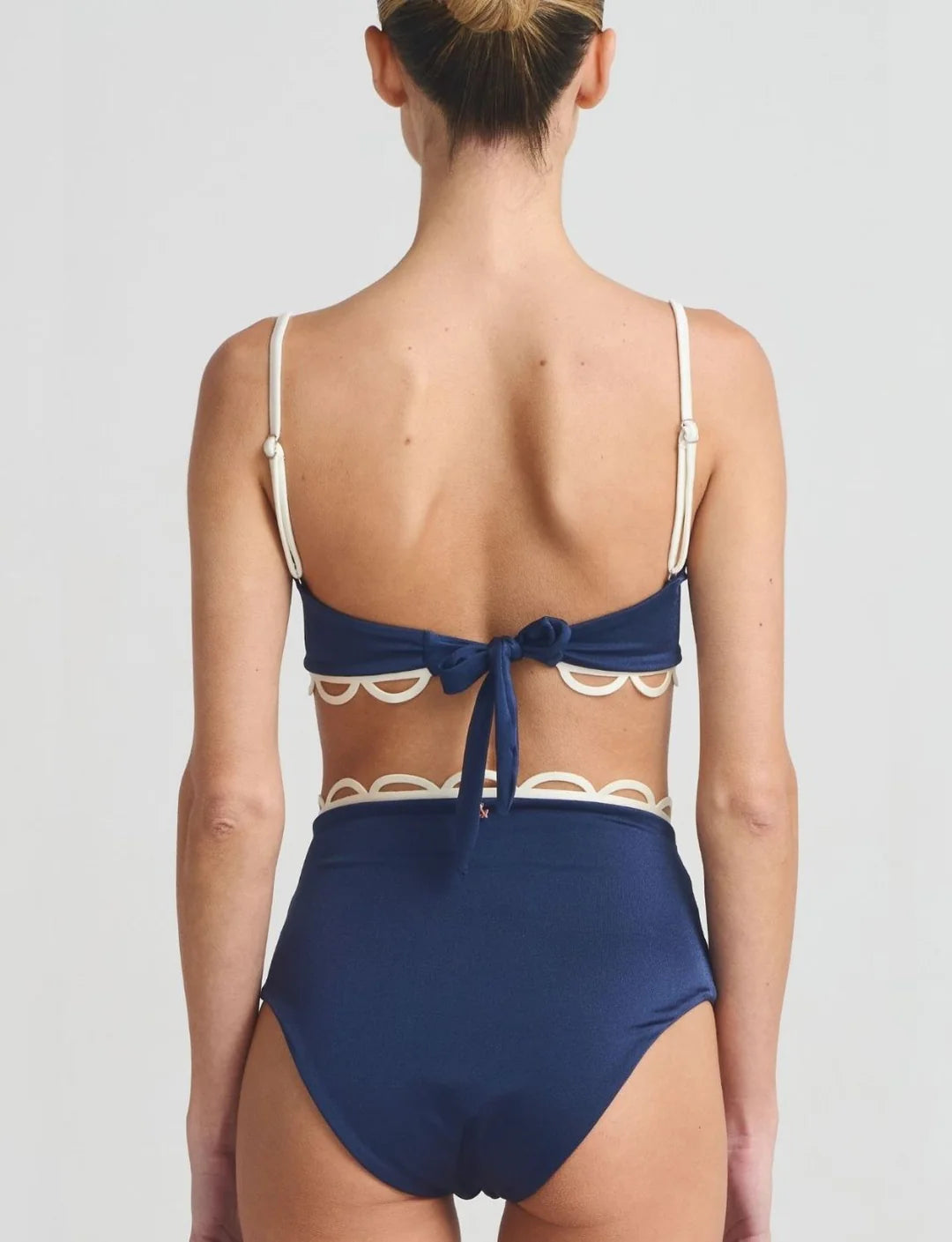NACARE BIKINI HIGH WAIST NAVY
