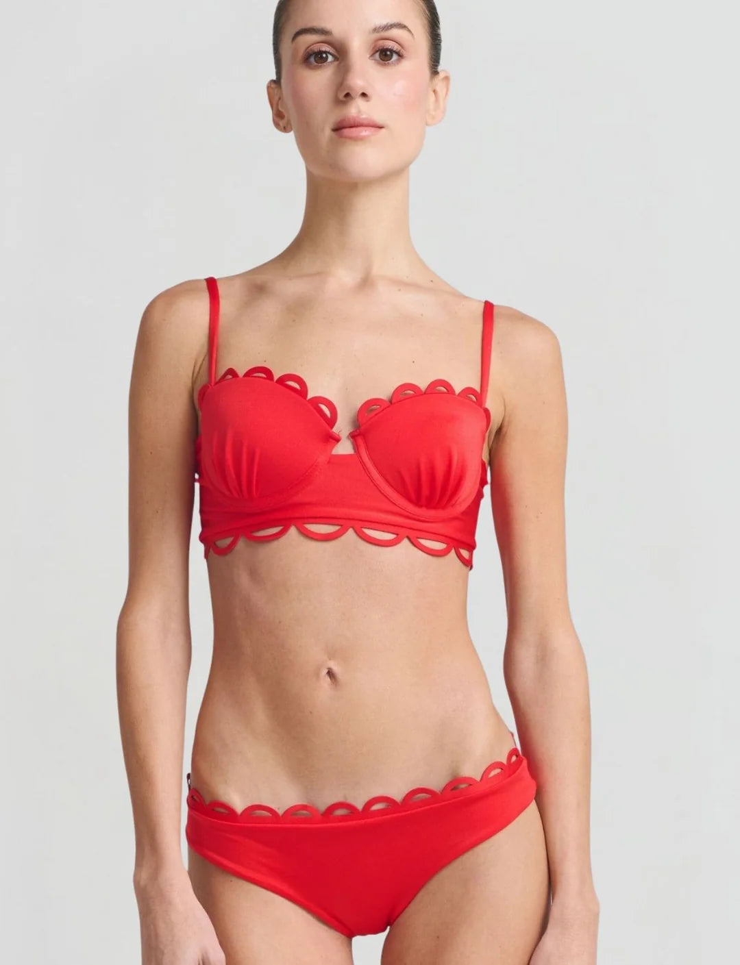 NACARE BIKINI LOW WAIST RED