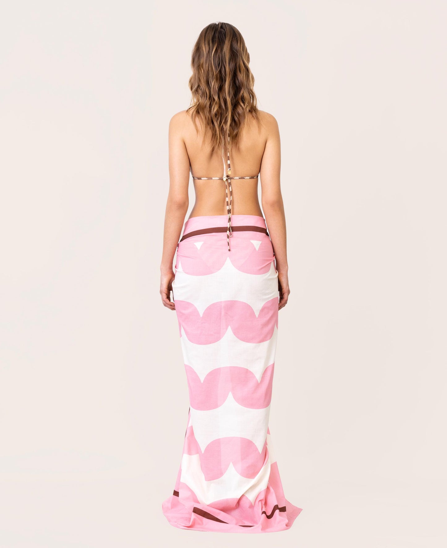 WAVES PINK SARONG