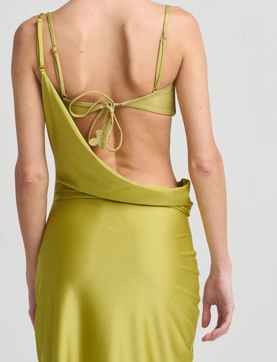 NEROLI DARK YELLOW DRESS