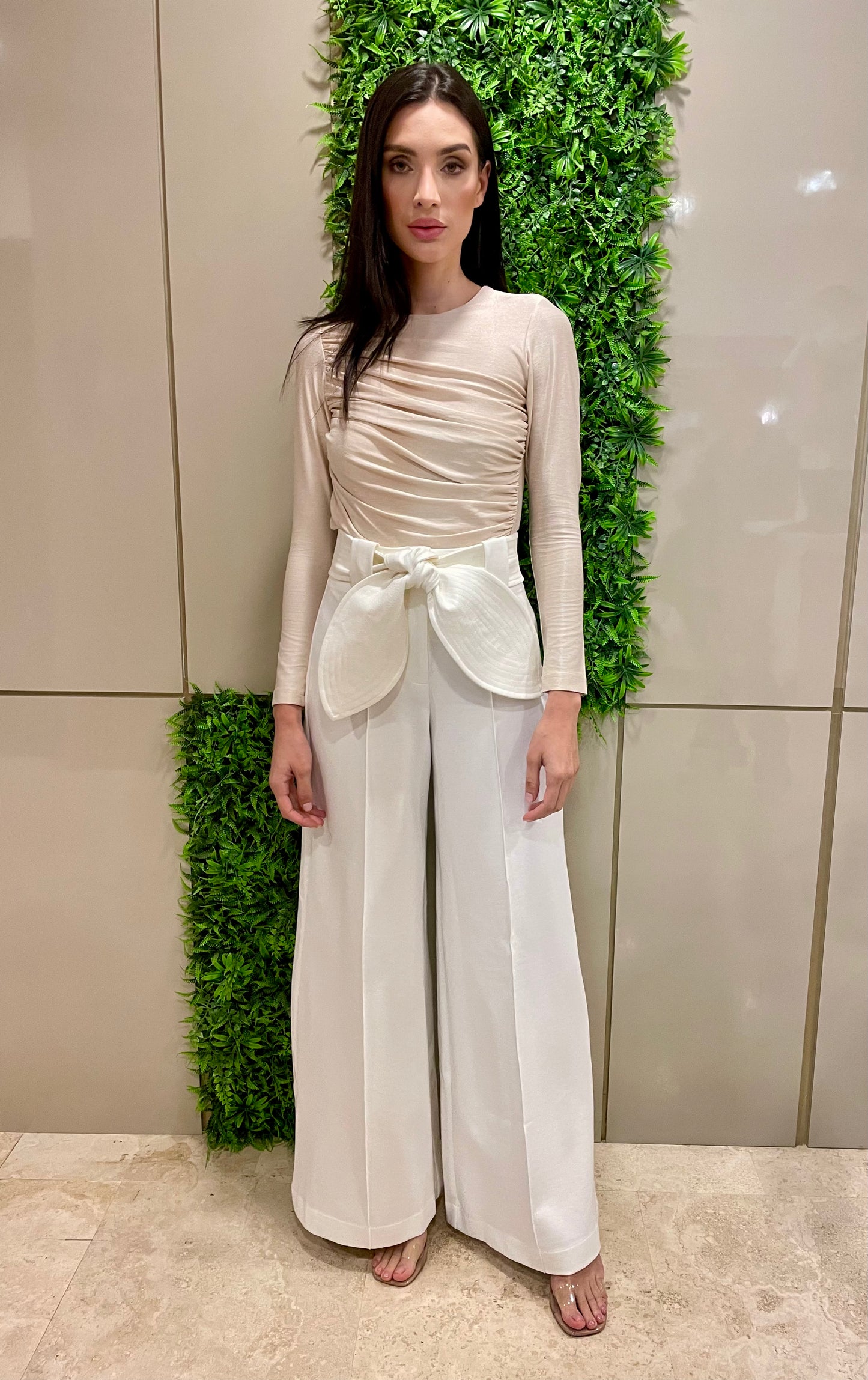 NEW PAULETTE PANTS WITH GIA BELT