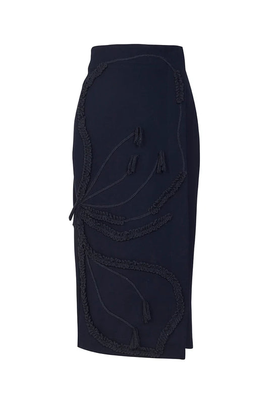 NAIA BLUE NAVY SKIRT