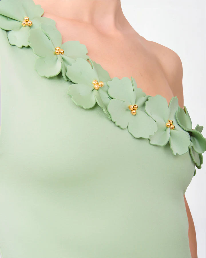 LU LIGHT GREEN ONE PIECE