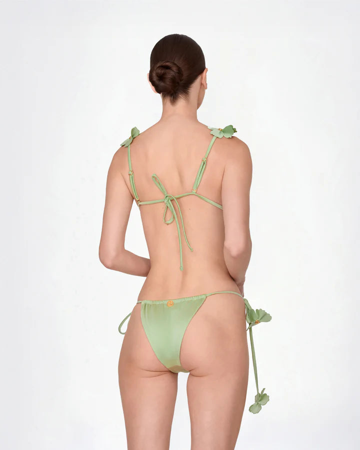 FLORE TINY LIGHT GREEN BIKINI