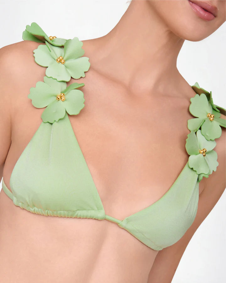 FLORE TINY LIGHT GREEN BIKINI