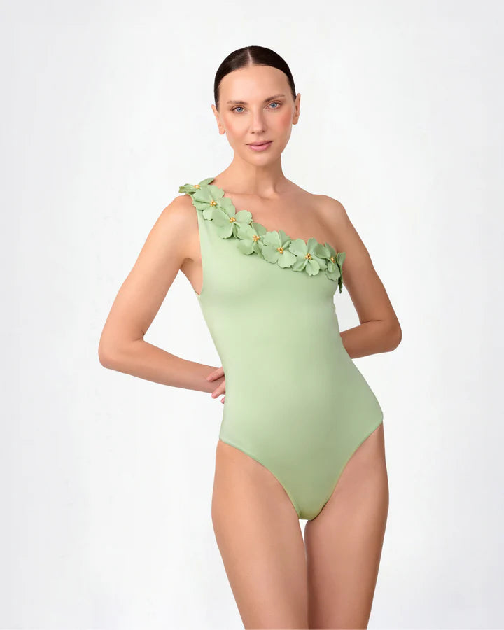 LU LIGHT GREEN ONE PIECE