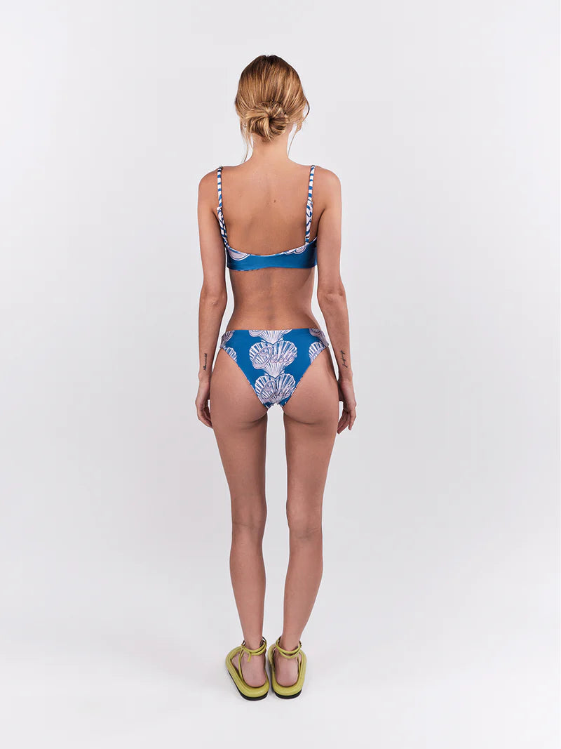 OASIS BIKINI LOW WAIST BLUE