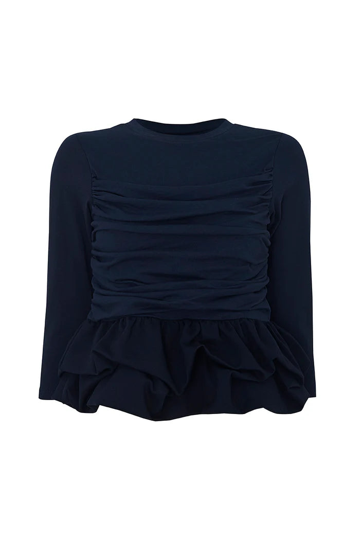 EVA NAVY BLOUSE