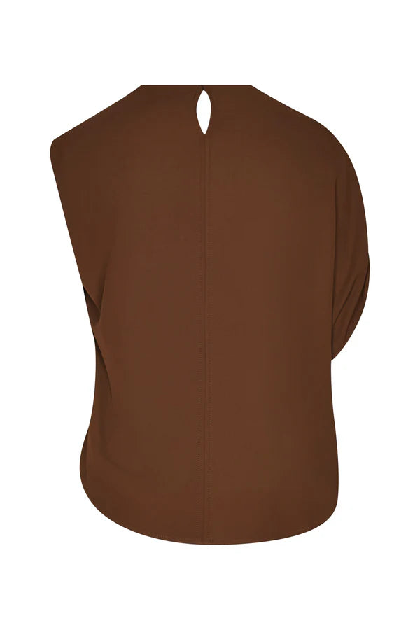 TIBET BROWN BLOUSE