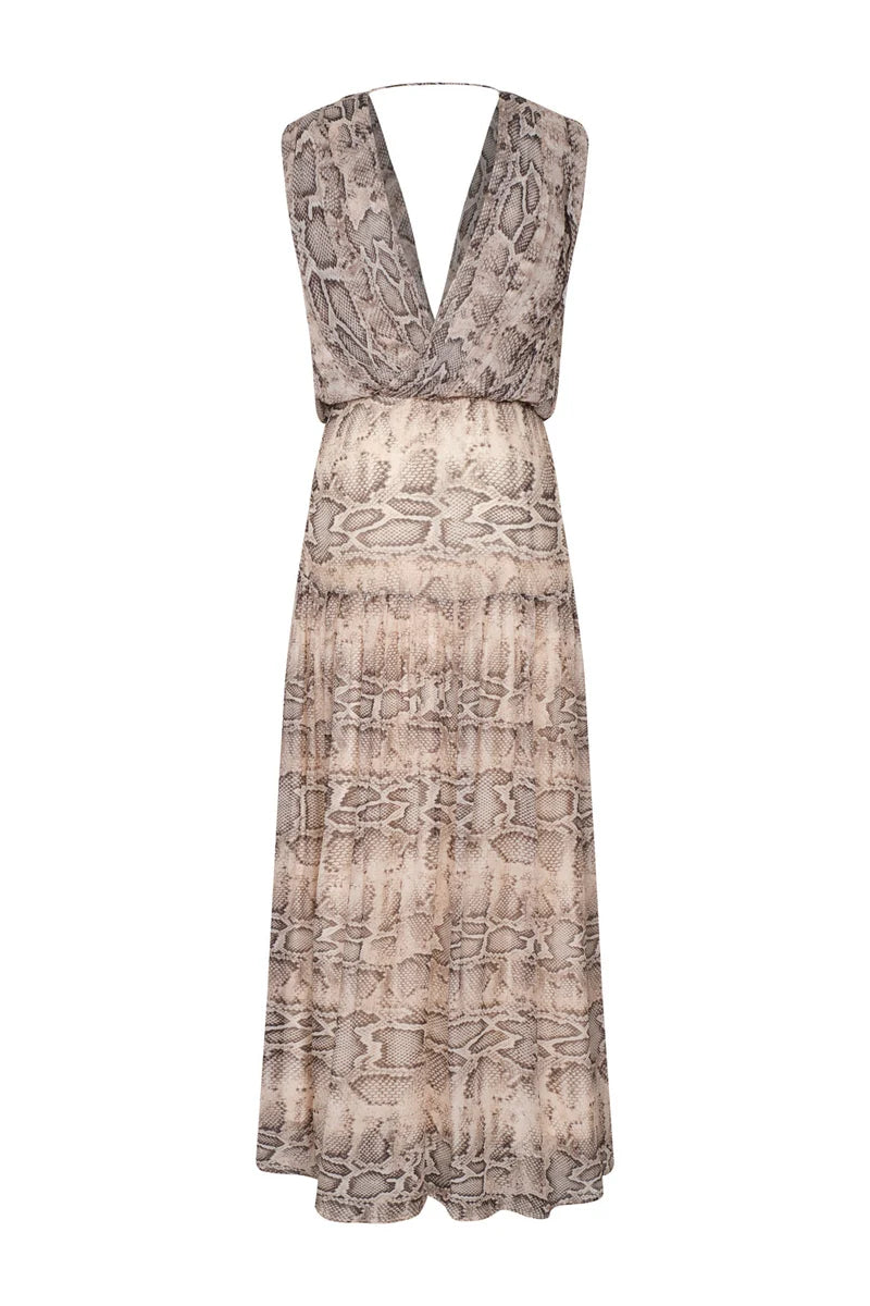 BASQUE ANIMAL PRINT DRESS