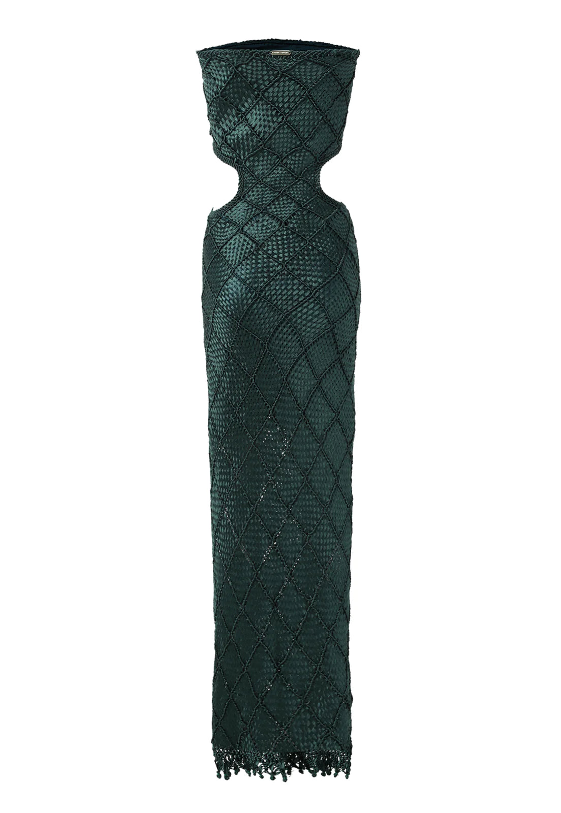 NINA DRESS BOTTLE GREEN