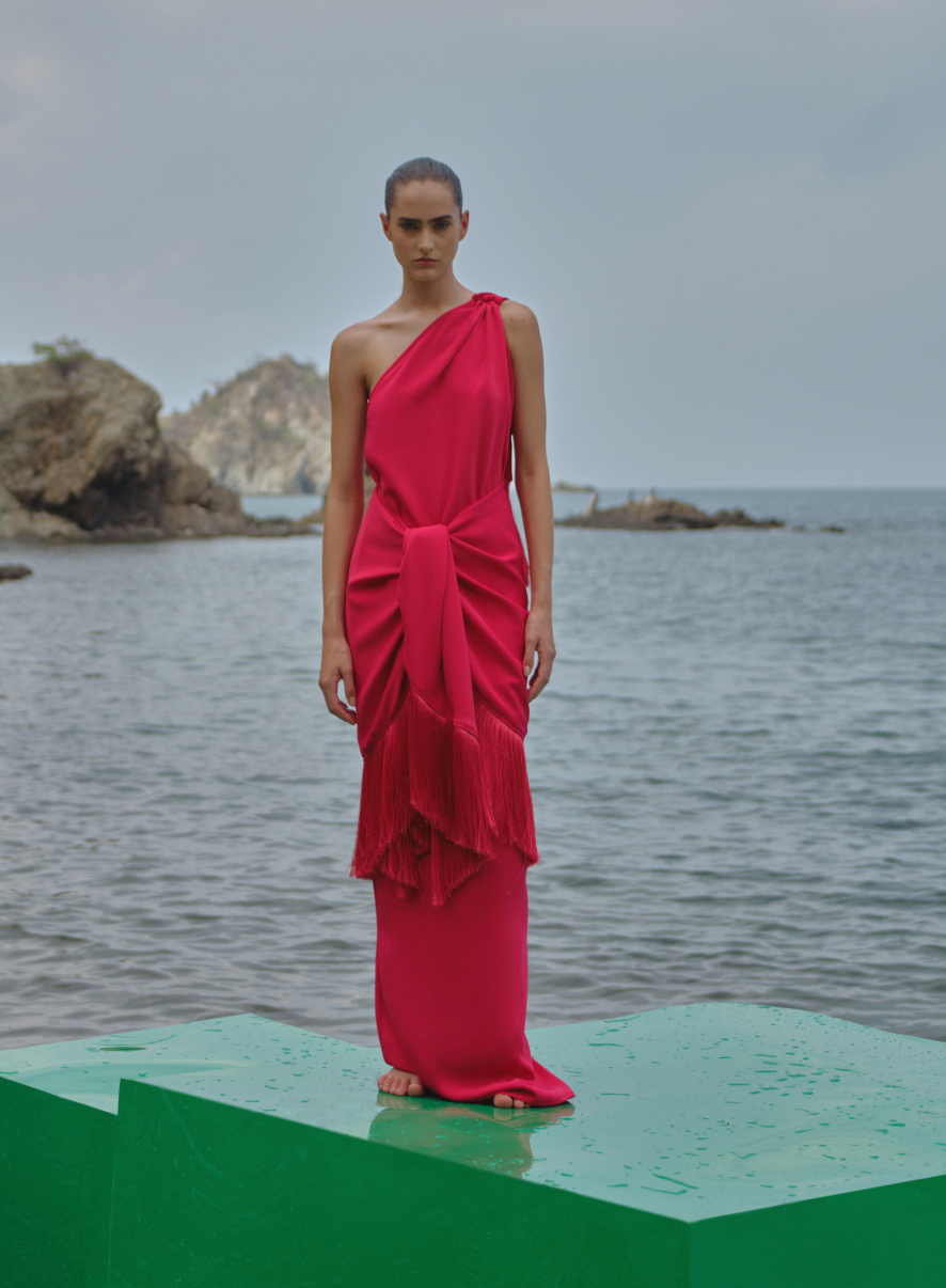 SOPHIA FUCSIA DRESS