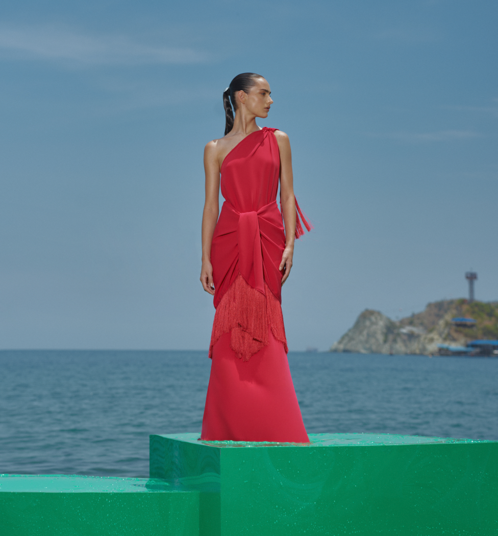 SOPHIA FUCSIA DRESS