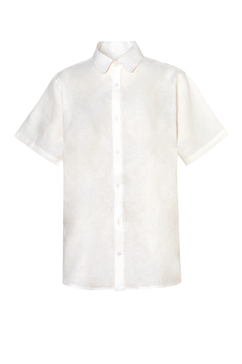 SHORT SLEEVES WHITE SHIRT