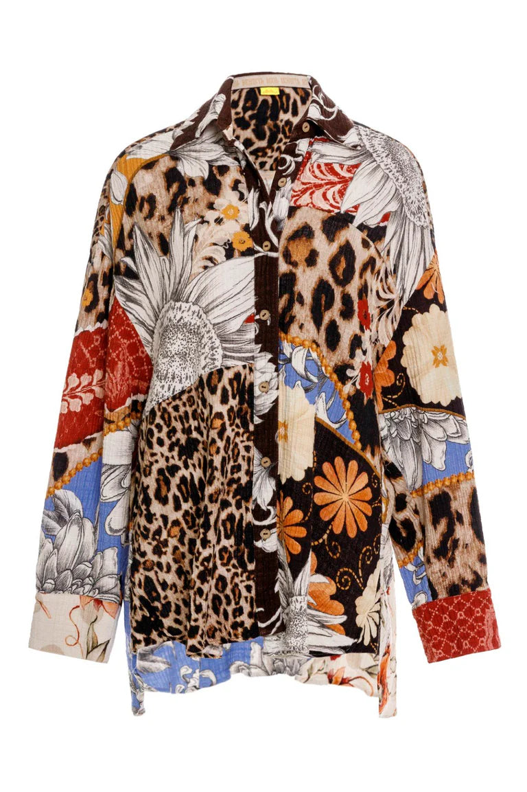 ANASTASIA QUILT SHIRT