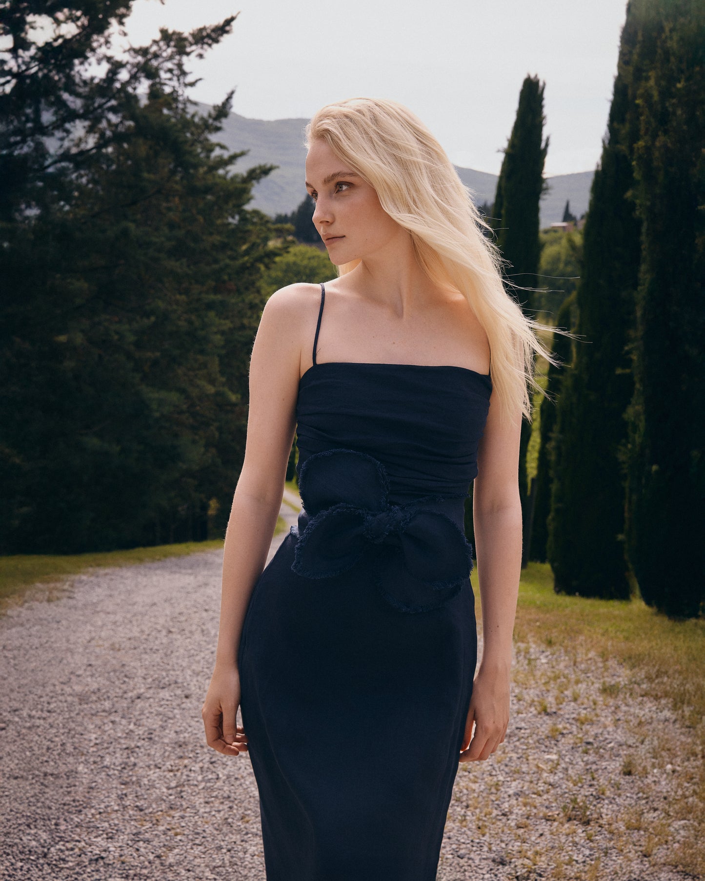 ZAFIRA NAVY BLUE DRESS