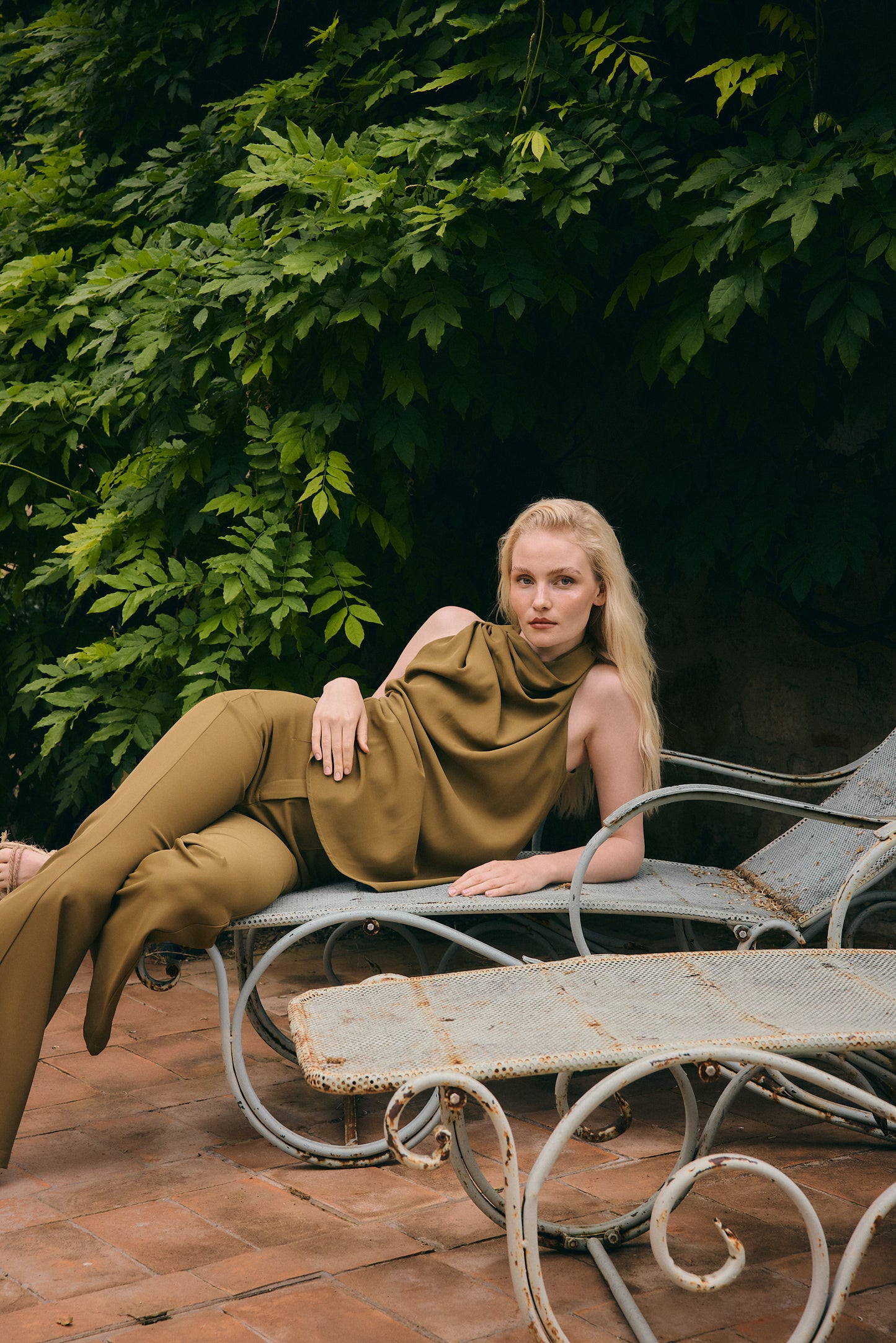 ISSA & CARLOTA OLIVE GREEN SET