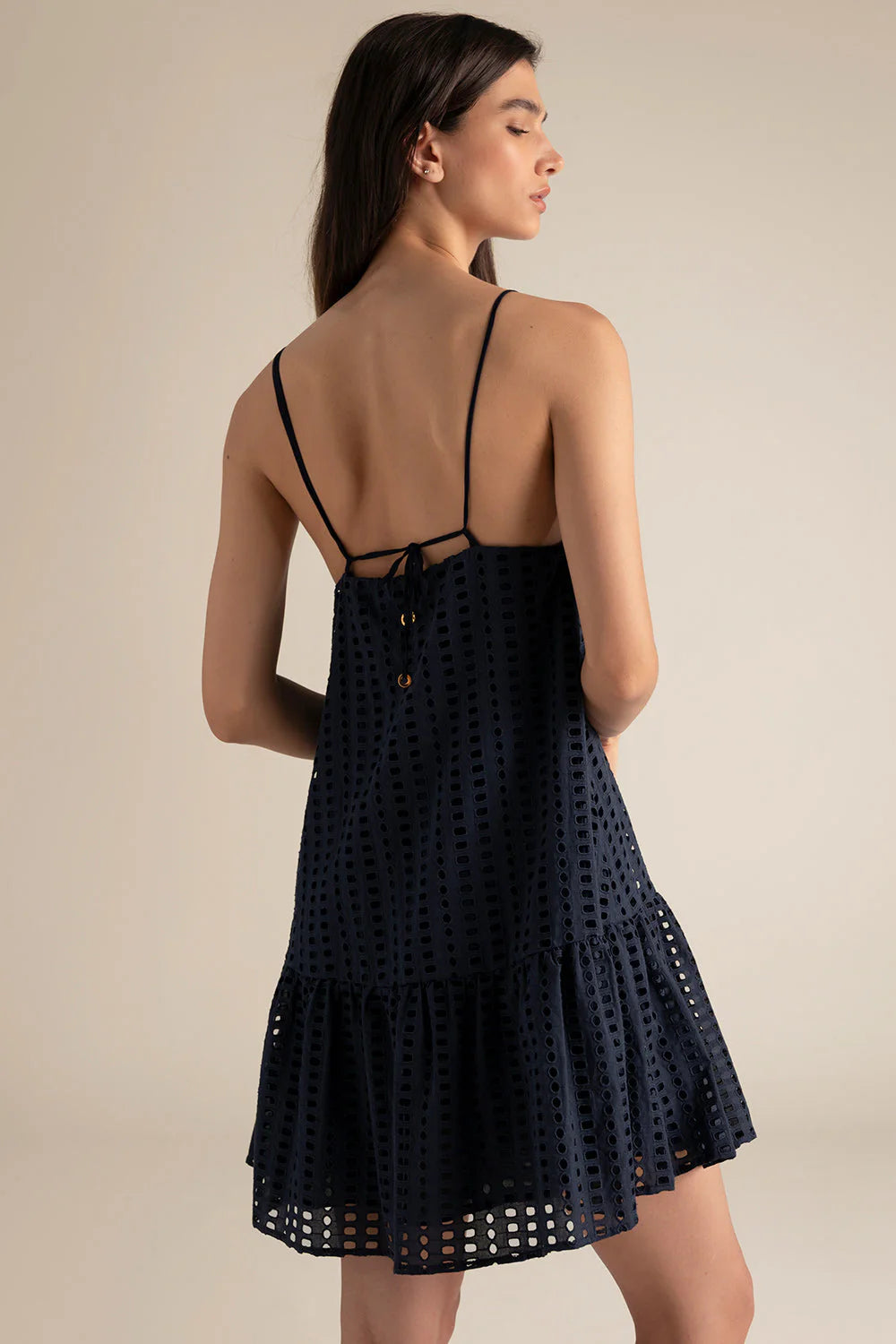 SHORT NAVY DRESS