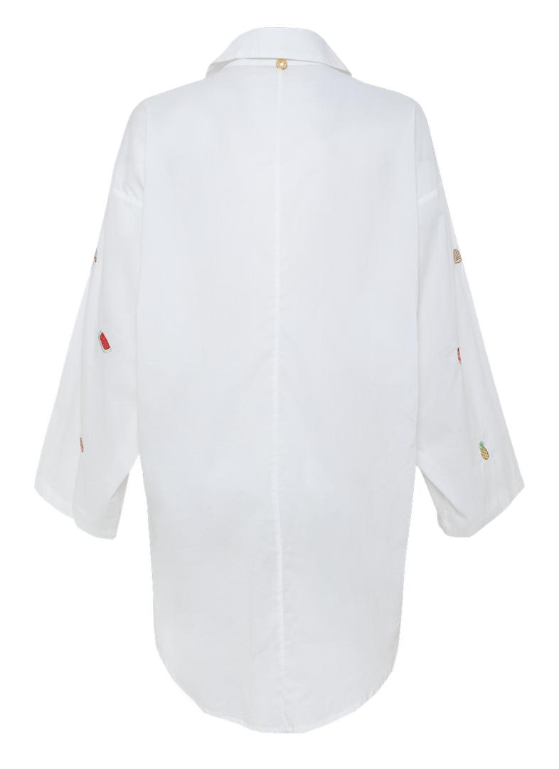 WHITE SHIRT WITH DESIGN