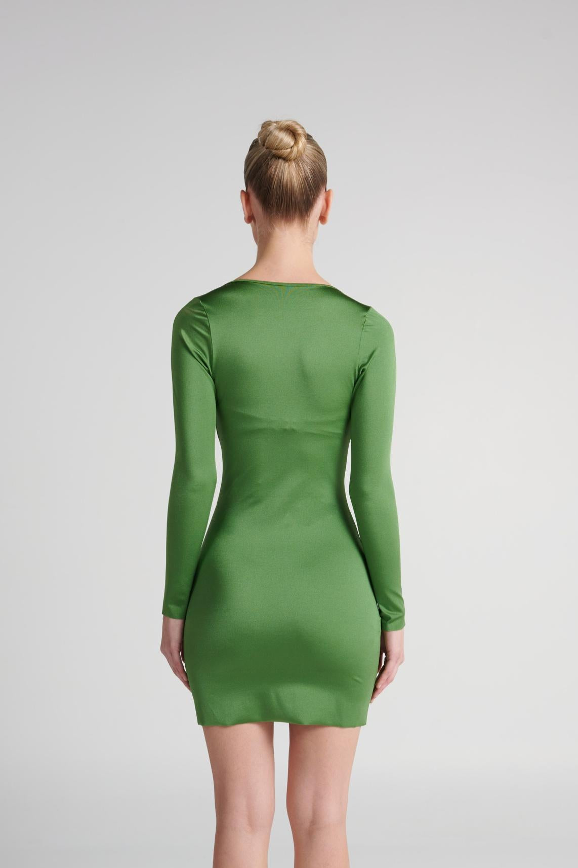 LUPINE GREEN DRESS