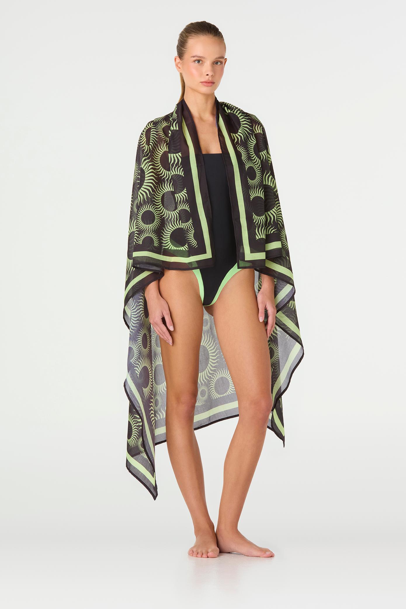 LIME ECLIPSE SARONG