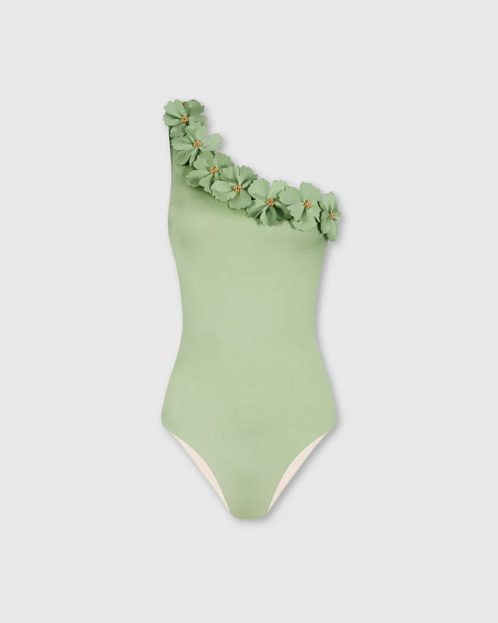 LU LIGHT GREEN ONE PIECE