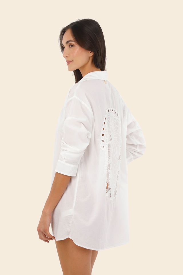 WHITE PALM SPELL SHIRT