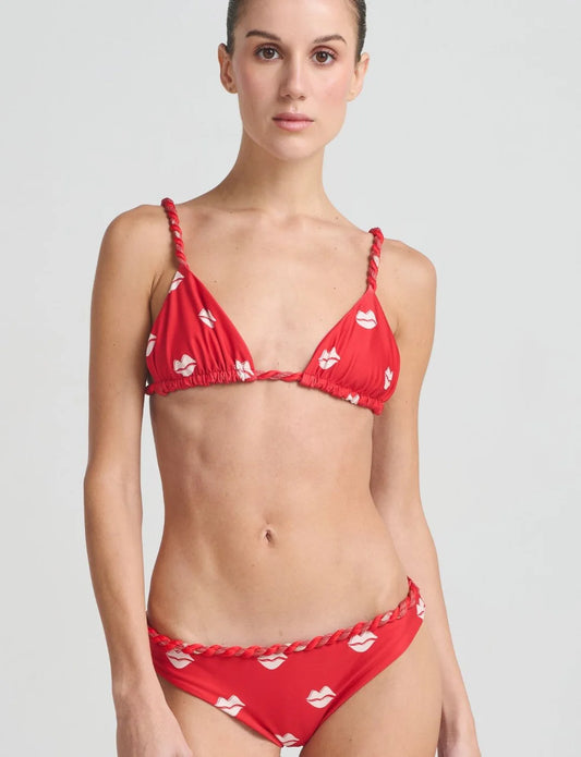 ZEPHYRA BIKINI LOW WAIST RED