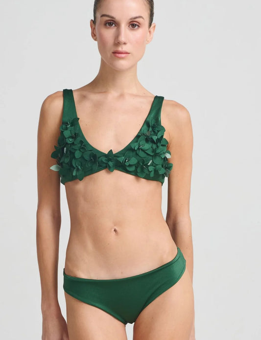 AULEA BIKINI LOW WAIST GREEN