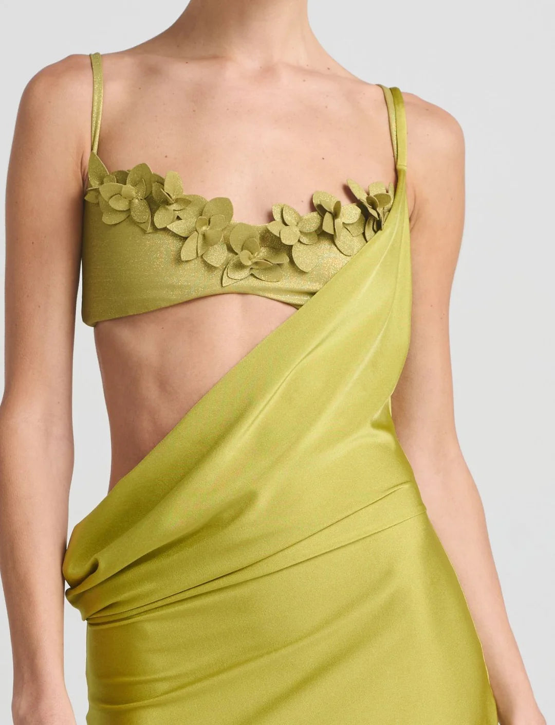NEROLI DARK YELLOW DRESS