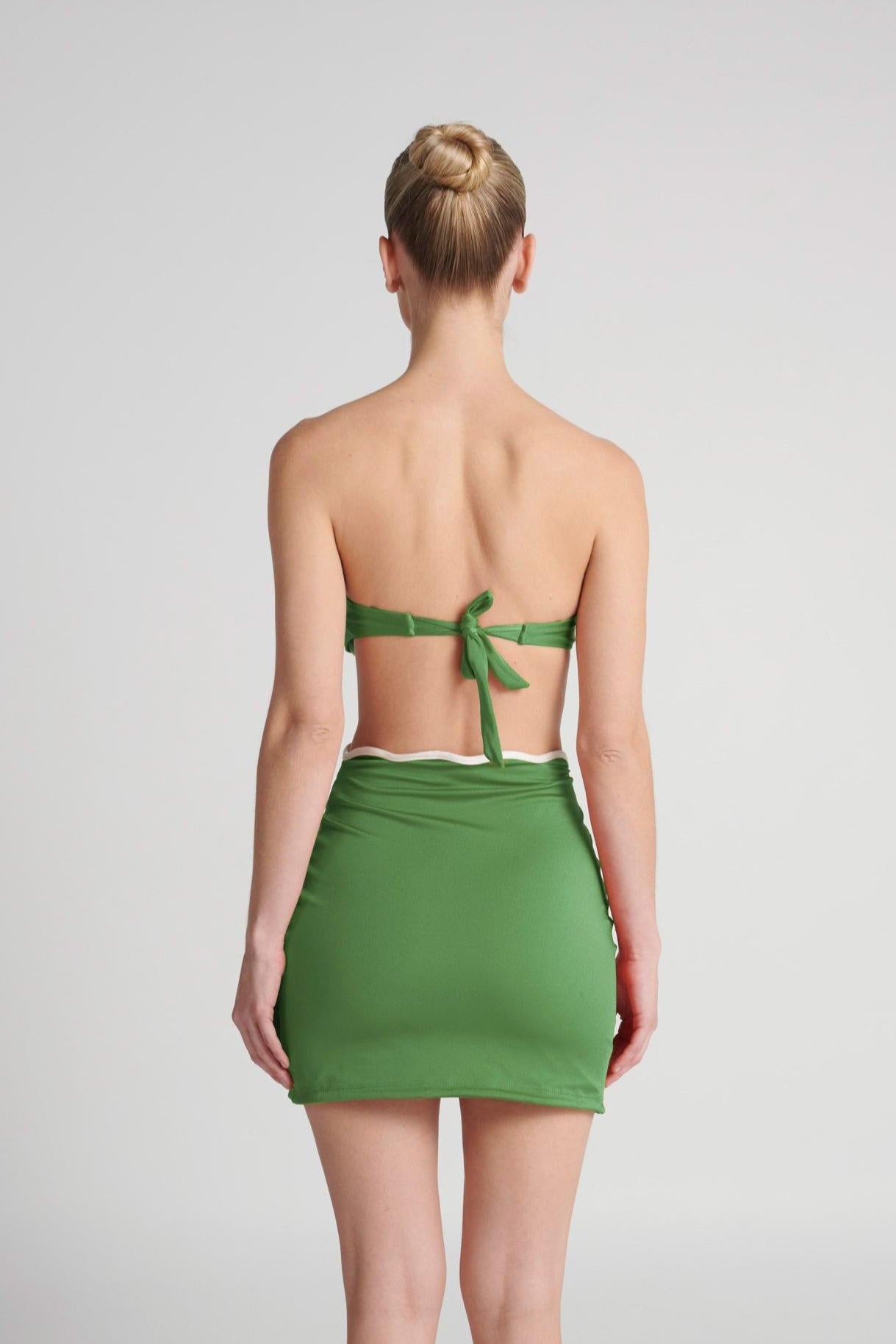 WAVE SKIRT GREEN