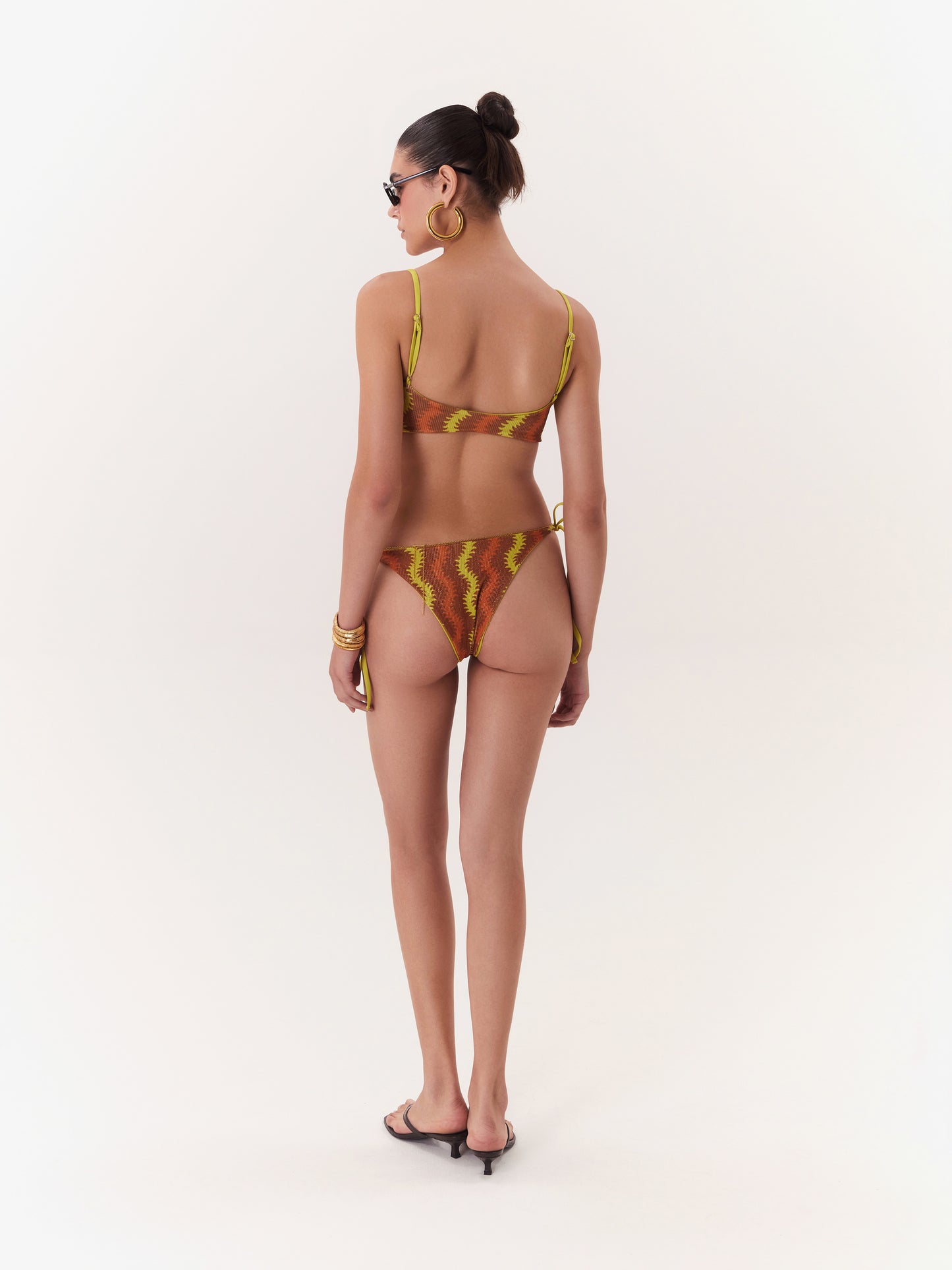 SOLAR STRAIGHT BIKINI BROWN