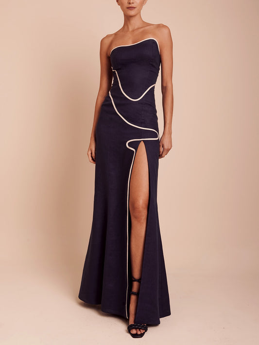 TOBI NAVY DRESS