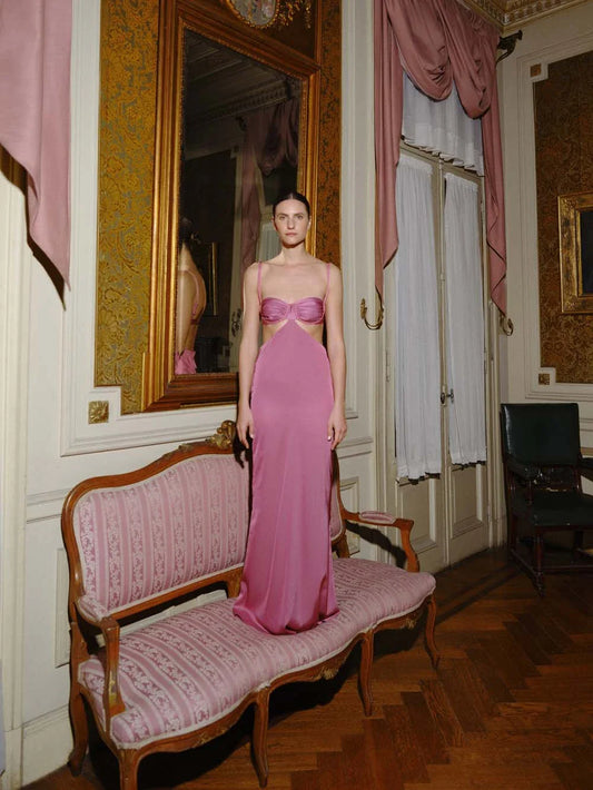 LULA BLUSH DRESS