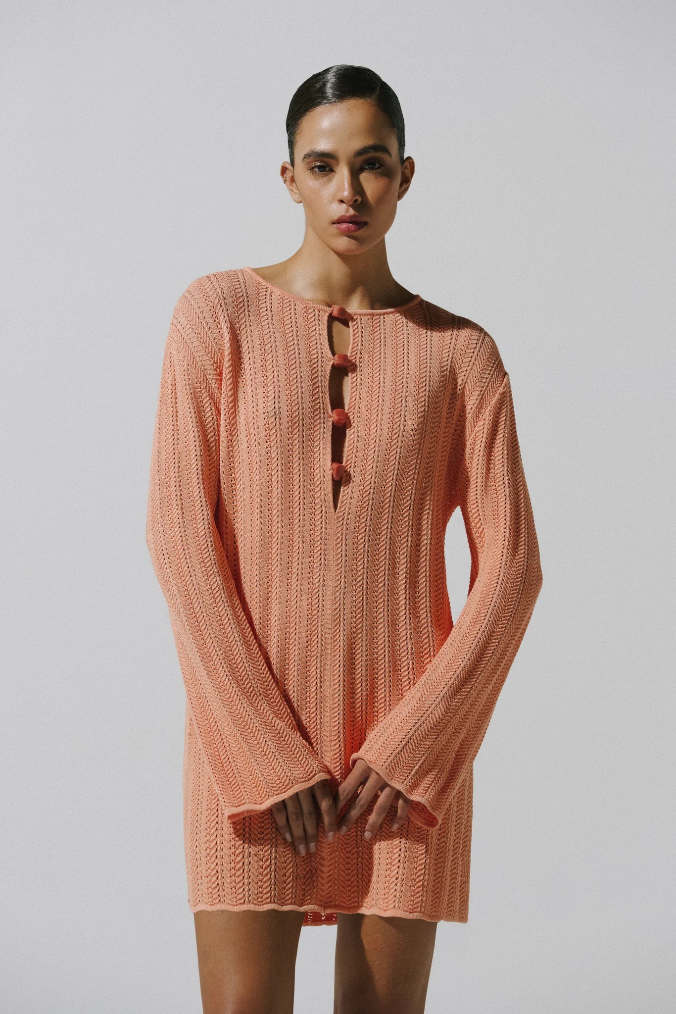 MAMU MINI PEACH DRESS