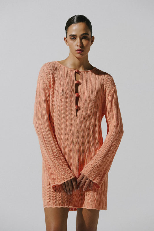 MAMU MINI PEACH DRESS