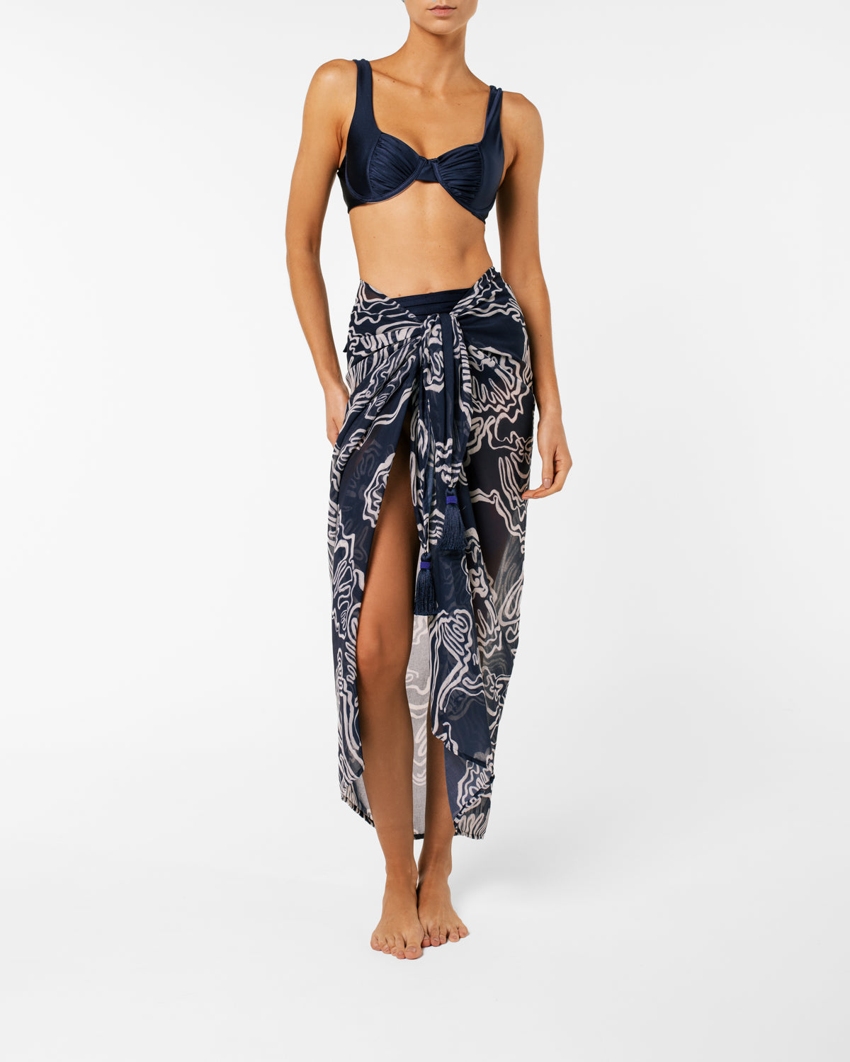 TAYLOR BLUE MAREA SARONG